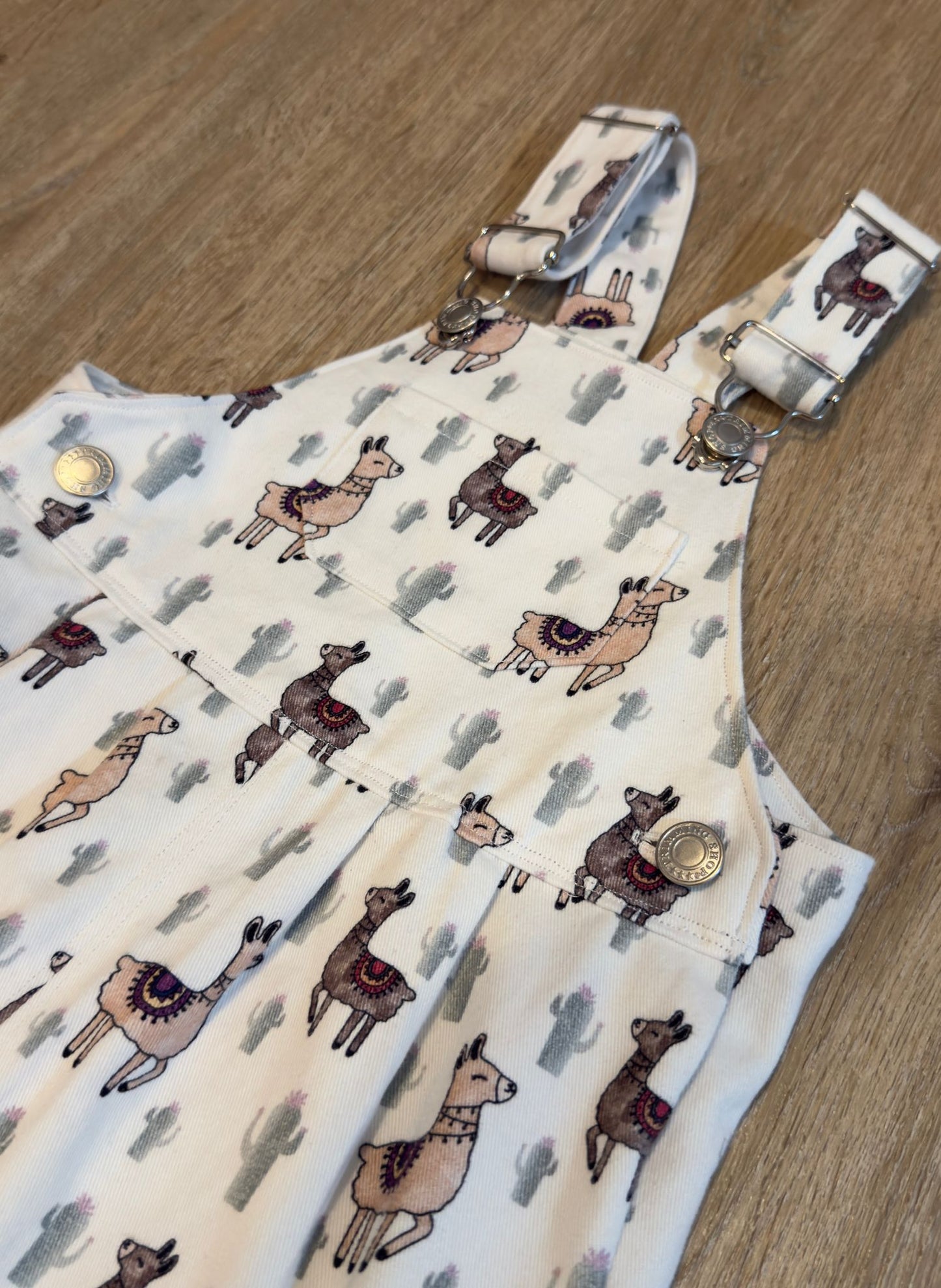 Alpaca Dungarees - 100% Cotton *Made to Order*
