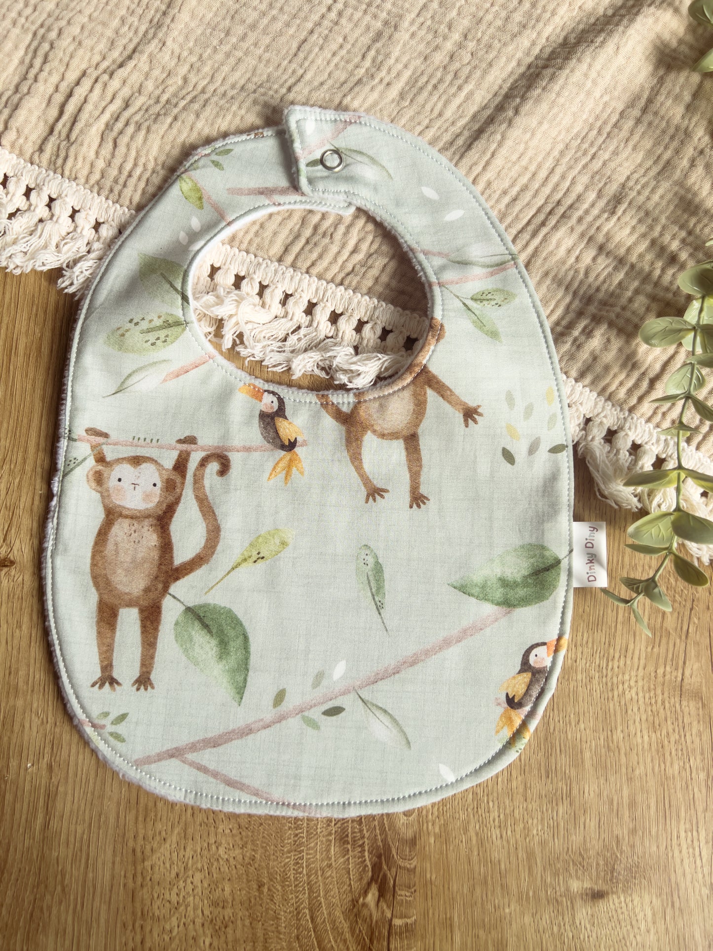 Monkey Bib