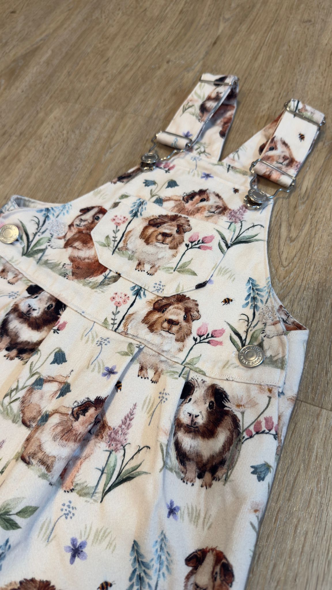 Guinea Pig Dungarees - 100% Cotton *Made to Order*