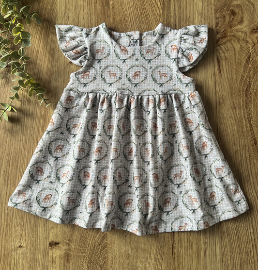 Deer Wreath Dress