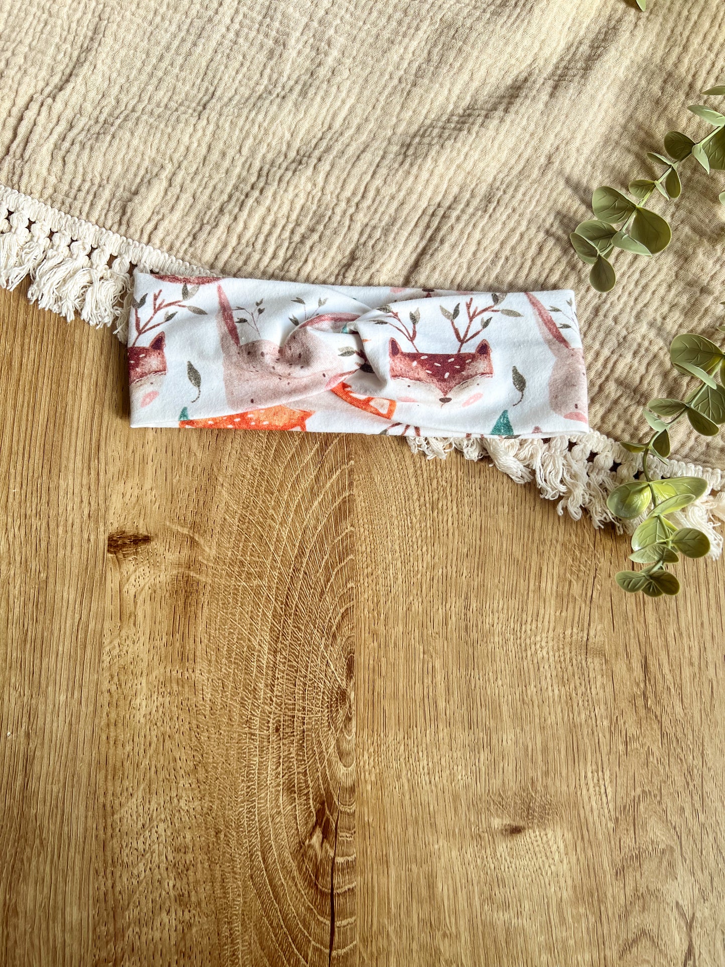 Woodland Friends Twisted Headband