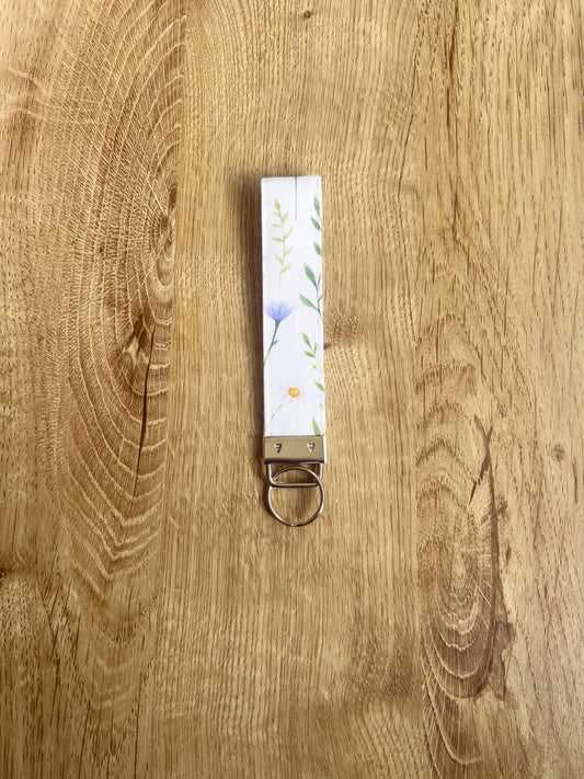 Wildflower Wristlet Keyring