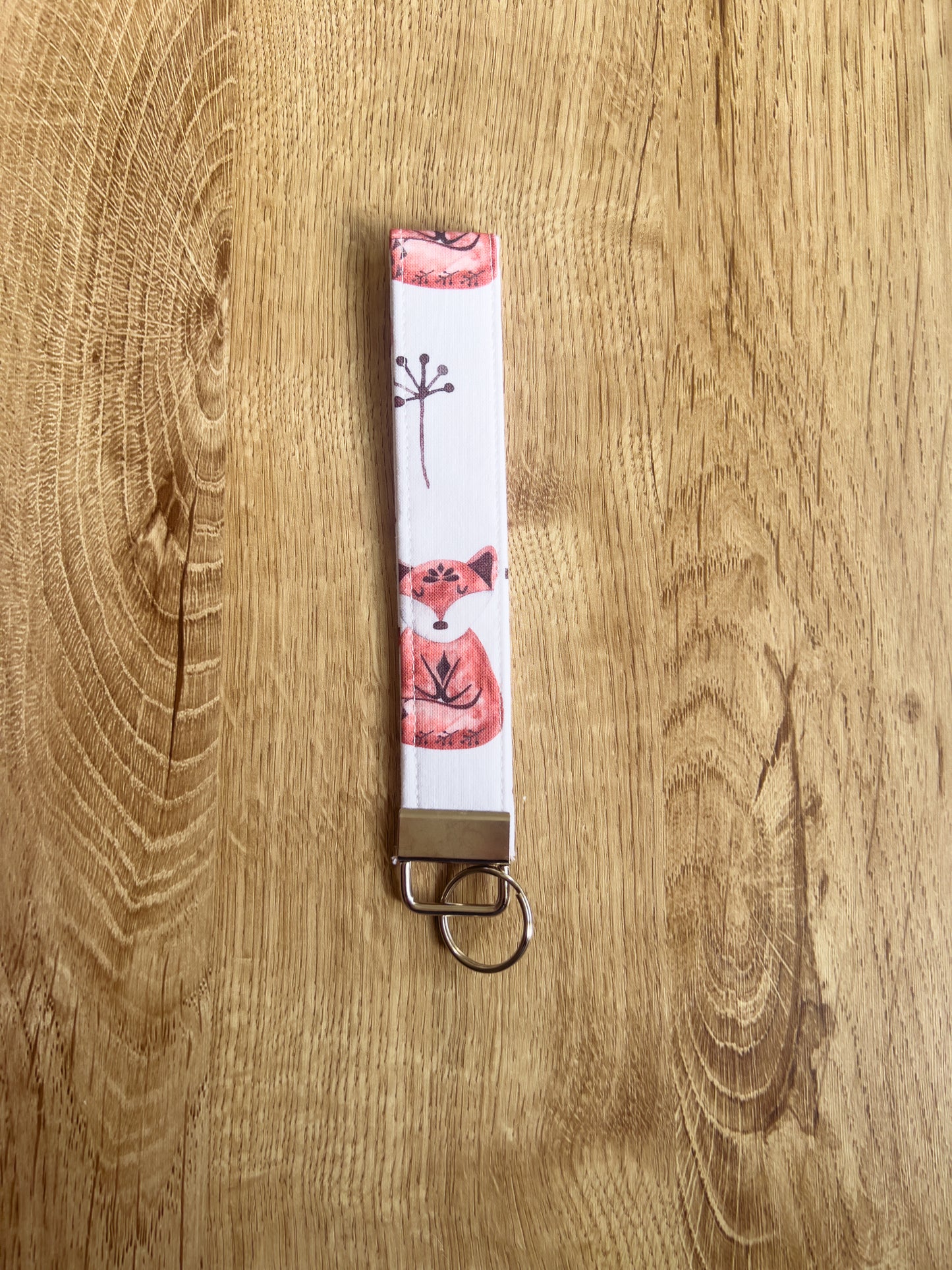 Fox Wristlet Keyring